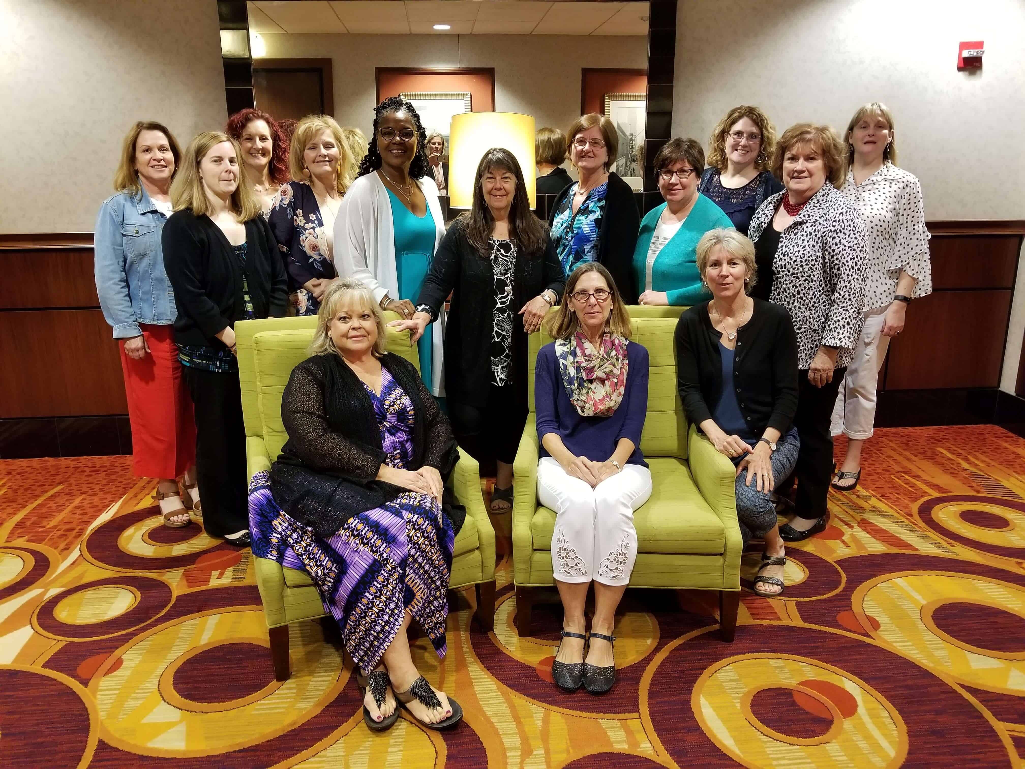 group photo of PCNA nurse leaders 