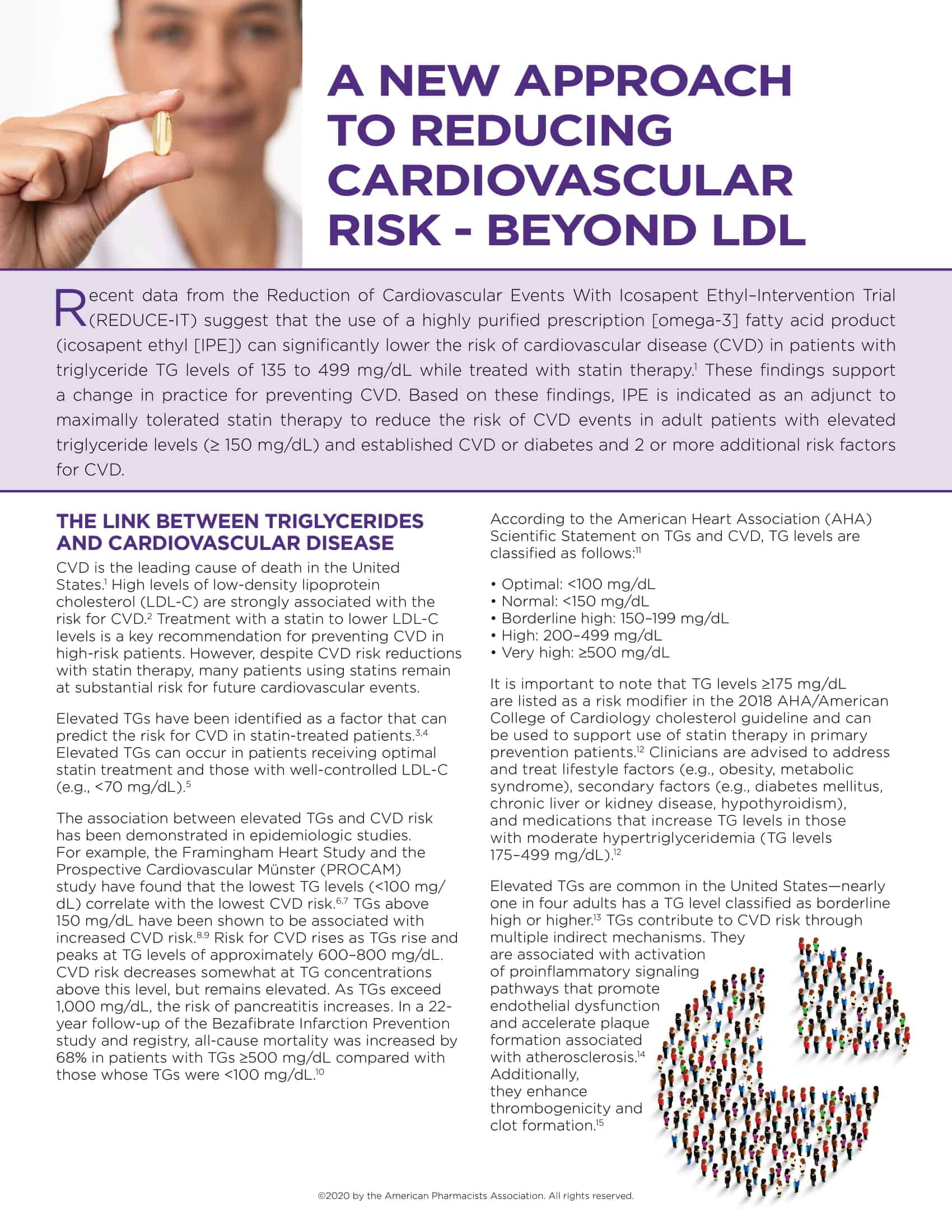 New Apporach to Reducing Cardiovascular Risk Beyond LDL-1 New Apporach to Reducing Cardiovascular Risk Beyond LDL-1