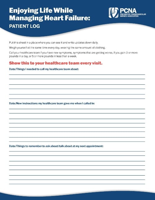 PCNA8805HF-Enjoying-Life-While-Managing-Heart-Failure_Patient-Log PCNA8805HF-Enjoying-Life-While-Managing-Heart-Failure_Patient-Log