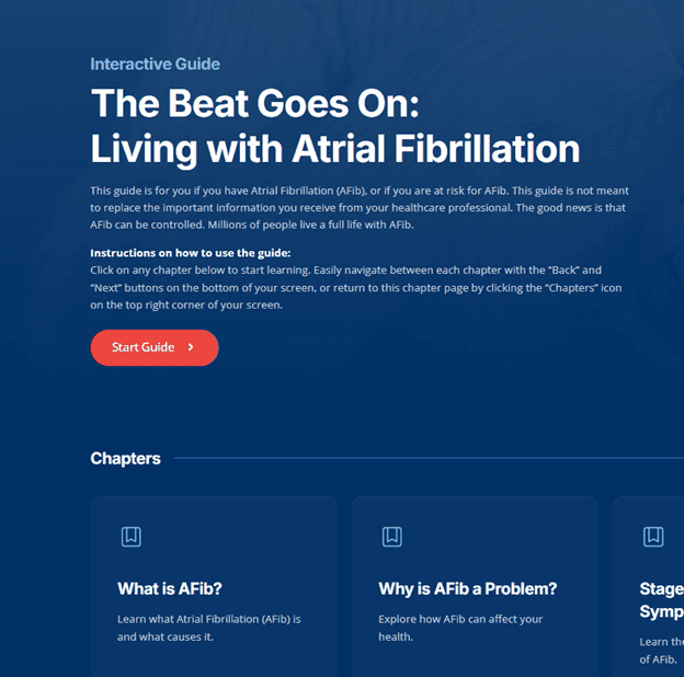 AFib interactive cover
