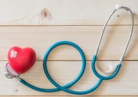 Heart and Stethoscope